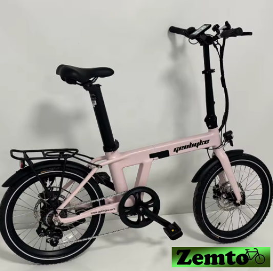 Elektro Faltrad Magi-Lite 7 Gang Kettenschaltung, hell-rosa